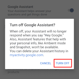 Turn Off Google Assistant Samsung 