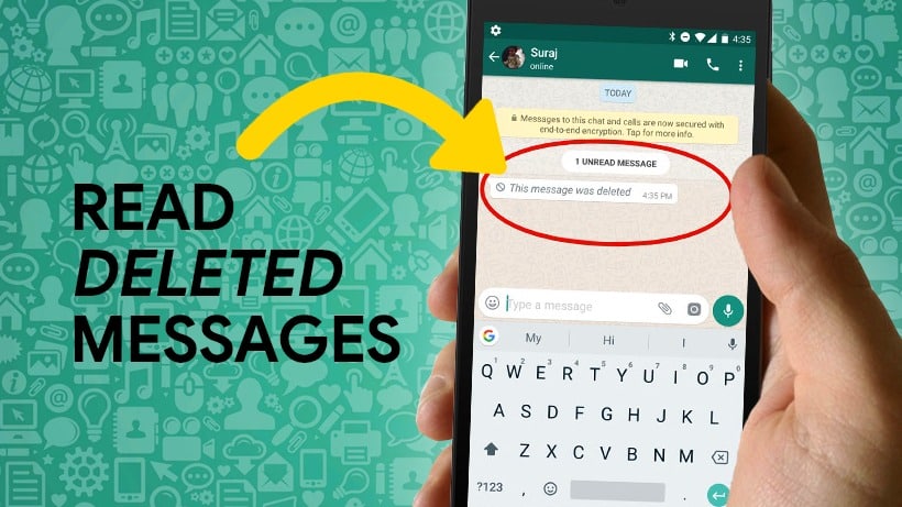Whatsapp Chats That The Sender Has Deleted
