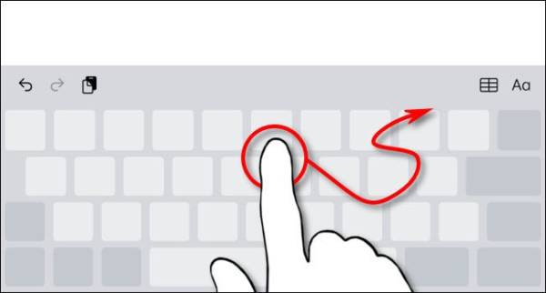 Ipad Keyboard Fingerpath