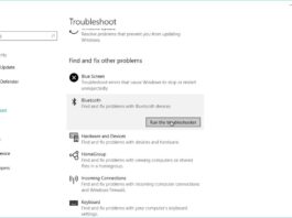 Bluetooth Troubleshooter