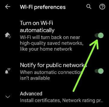 Reset Network Settings Android 11