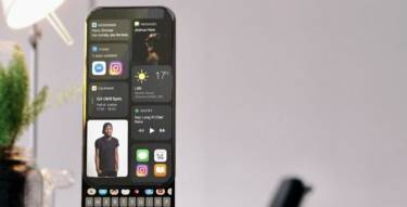 iphone 14 rotating phone secondary screen concept 1