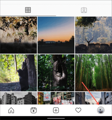 Profile Tab Instagram App (2)