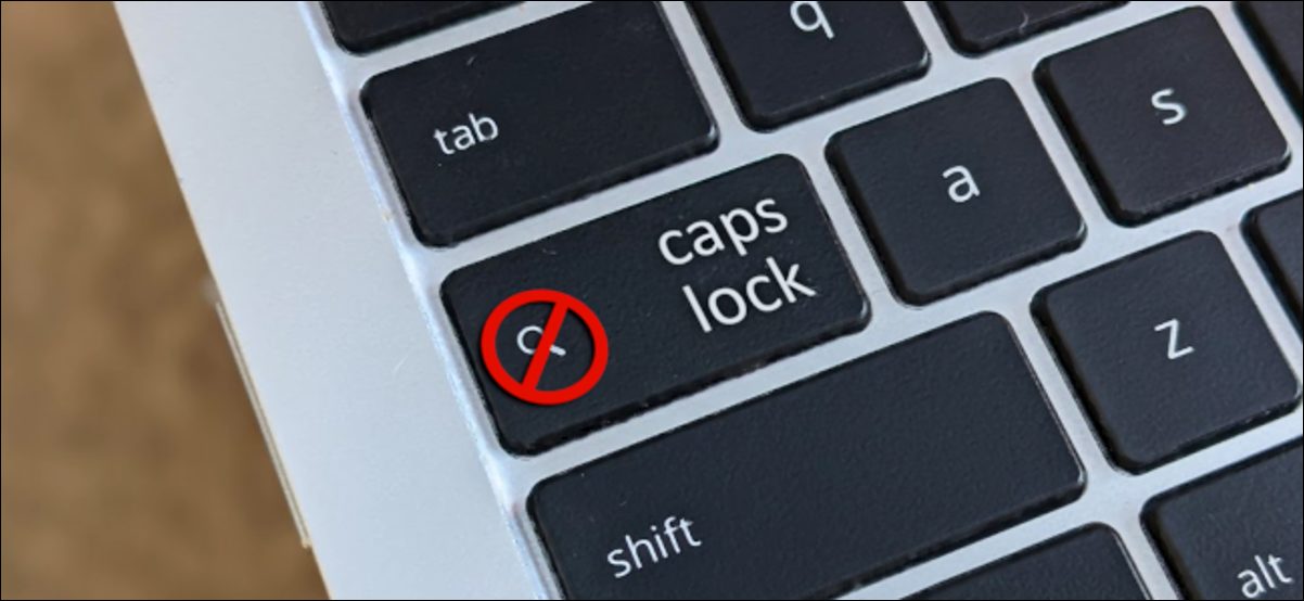 Chromebook Caps Lock