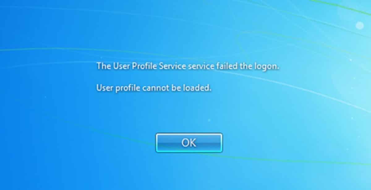 Fix user. User Logon. User profile service 1530. Crystal service failed. Login Error Design.