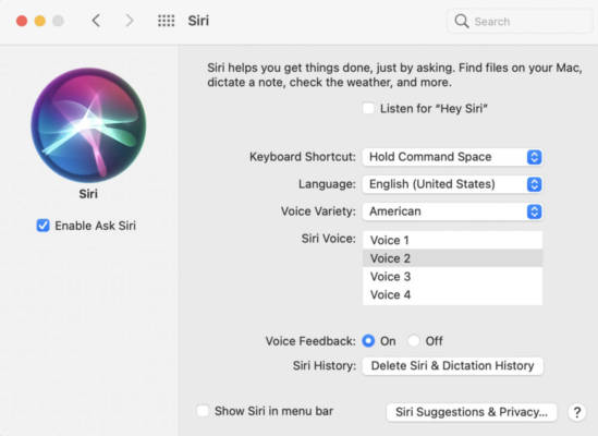 Change Siri Voice iOS 14.5