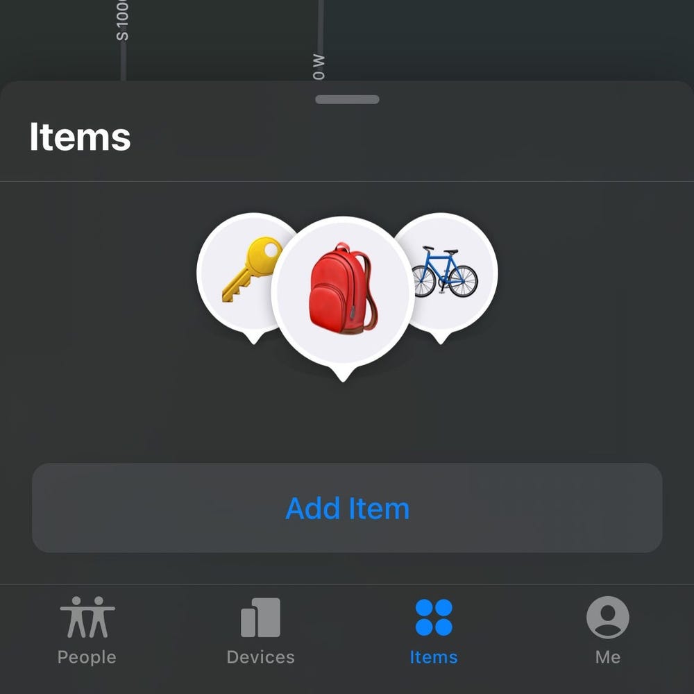 Track AirTags Find My App