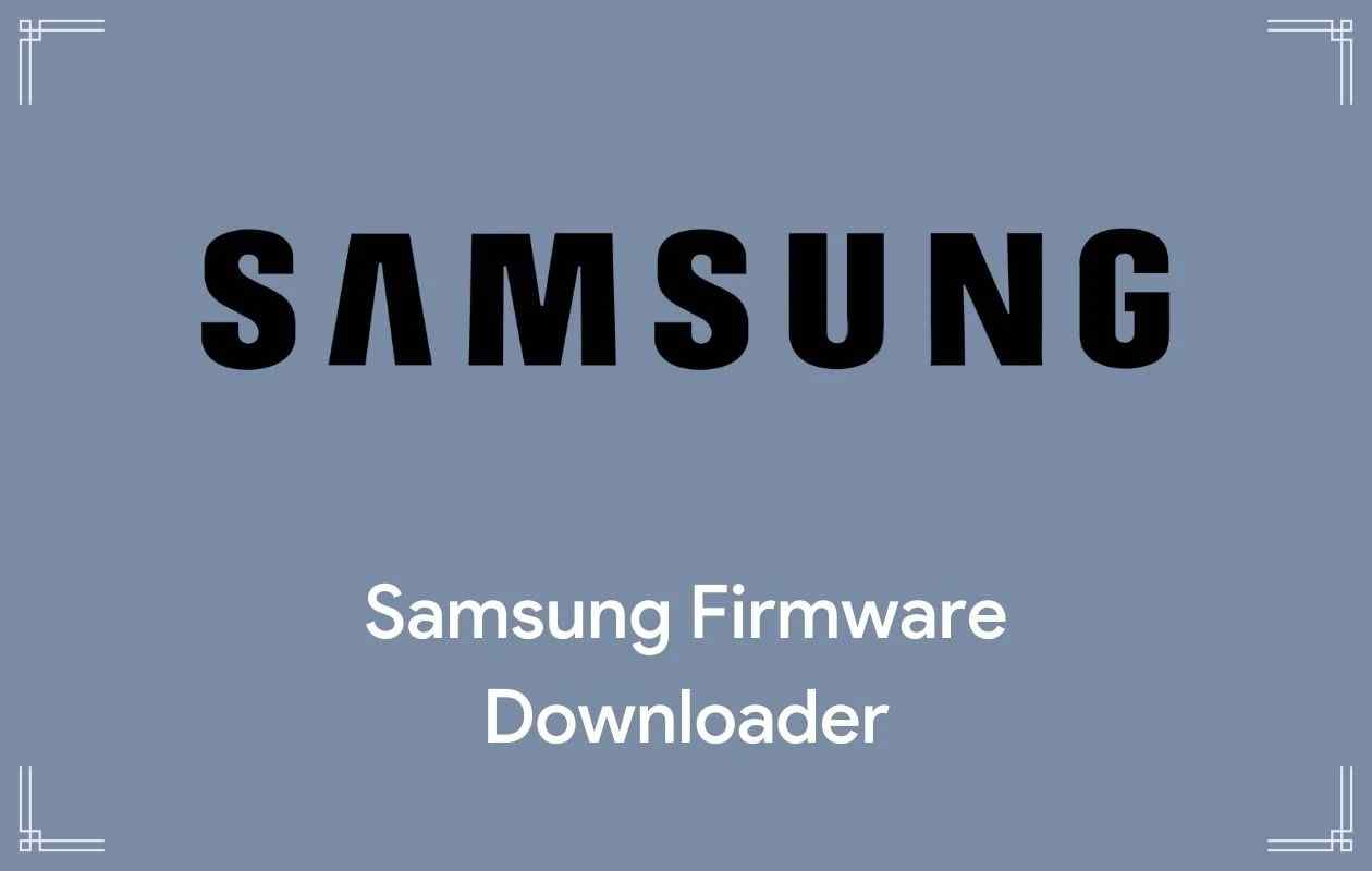 Samsung Firmware Downloader