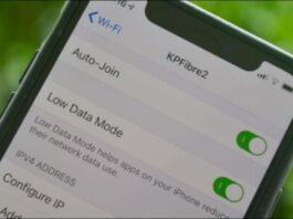 Low Data Mode On Iphone