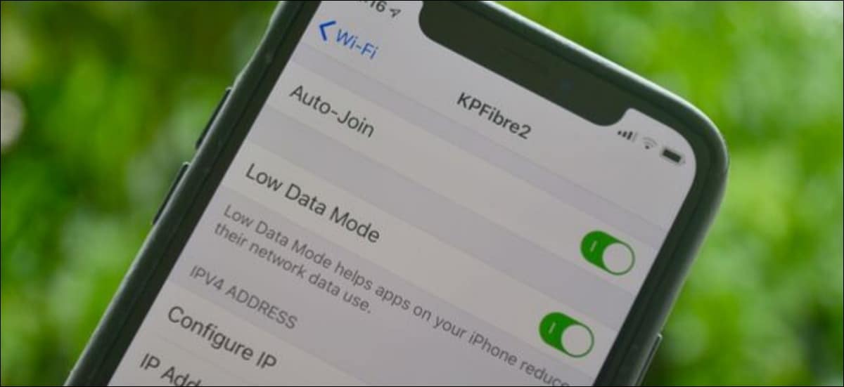 Low Data Mode On Iphone