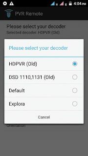 Dstv Remote App Interface