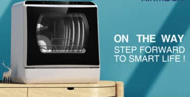 airmsen ae tdqr03 countertop mini dishwasher