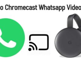 Chromecast Whatsapp Video Calls