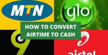 convert airtime to cash