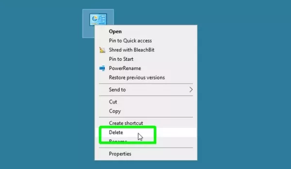 Delete The God Mode Folder If You No Longer Want It