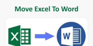 Move Excel To Word