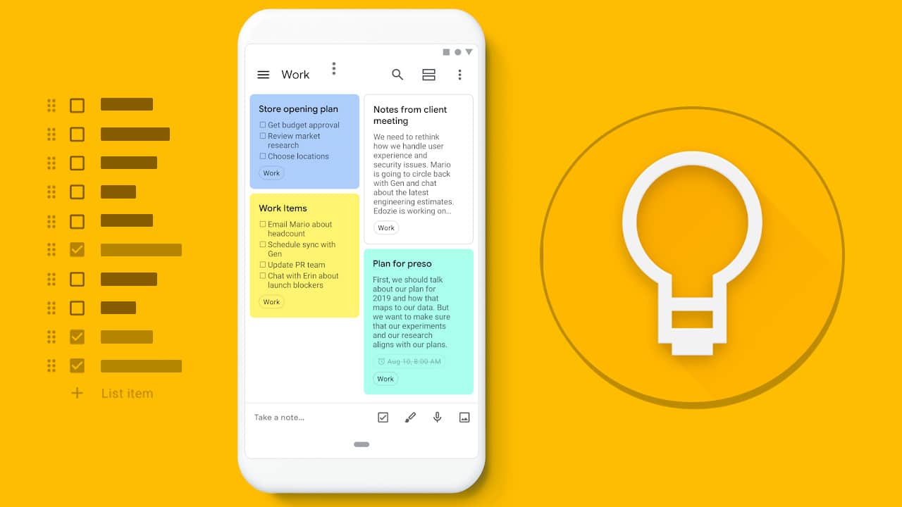 How To Remove Check Items From Your List In Google Keep