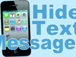 Hide Text Messages On Ios