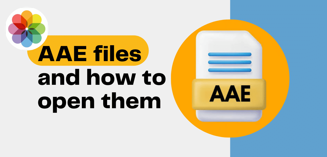 how to open aae files