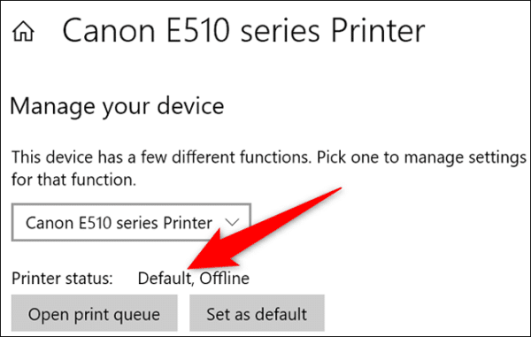 7 Default Printer Set Windows 10