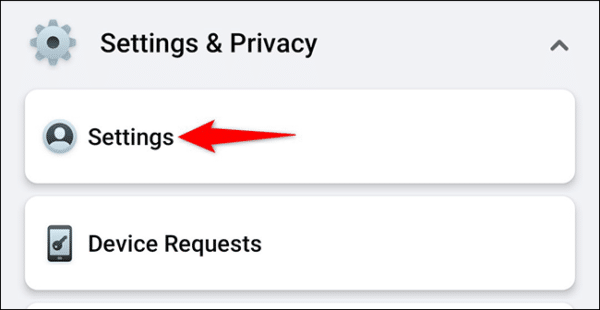 Choose Settings From The Settings And Privacy Menu. 1