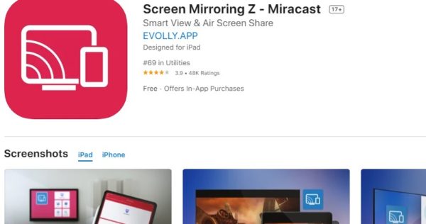 Screen Mirroring Z
