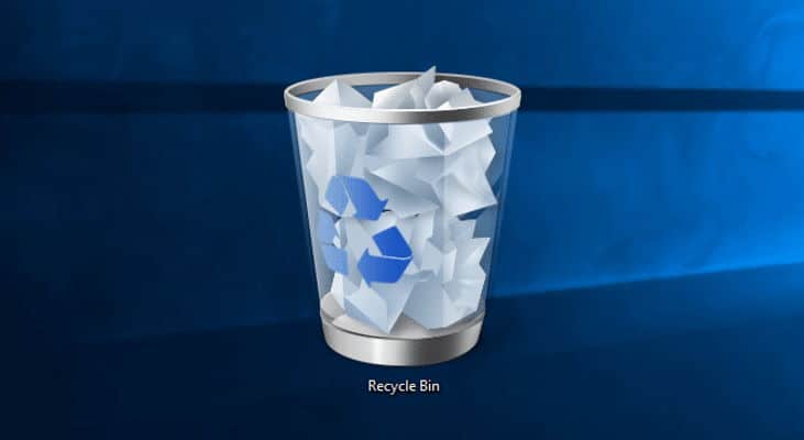 change recycle bin icon in windows