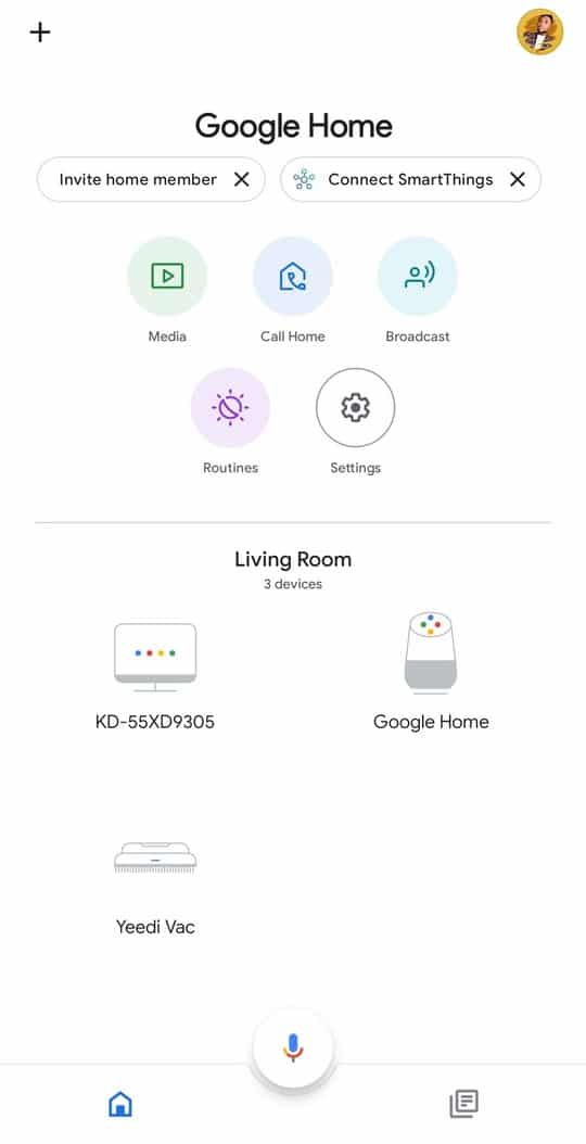 Google Home With Yeedi Vac Max App