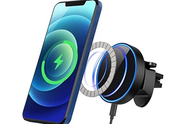 qi eu magnetic wireless car charger