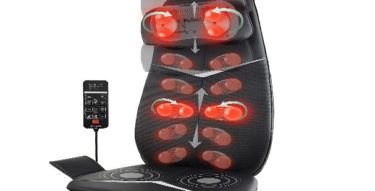 Zyllion Back And Neck Massager For Chair