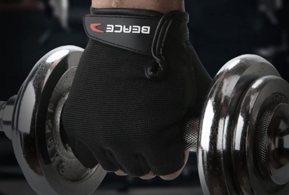 beace weight lifting gym gloves