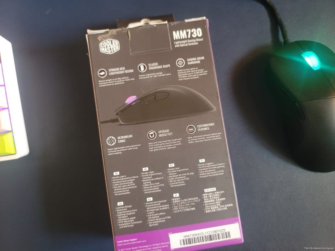 Cooler Master Mm730 Gaming Mouse 10