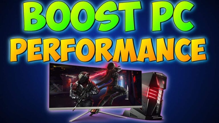 boost computer performance